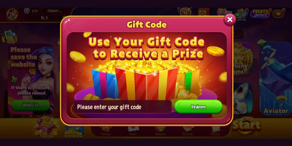 gift code wwb777 game